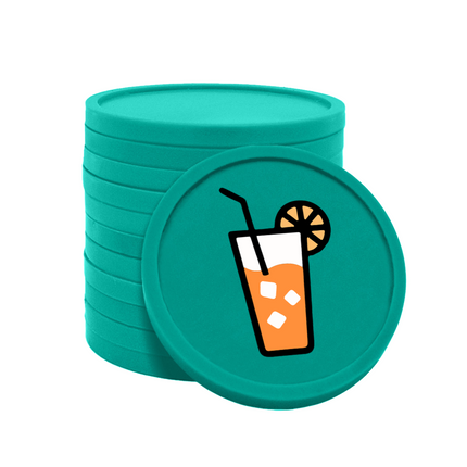 Wertmarken Chips Getränk - 100 Stück