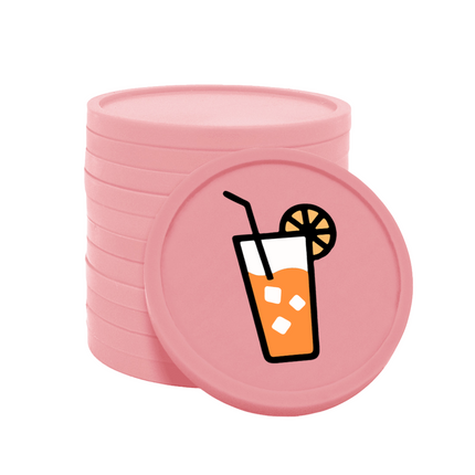 Wertmarken Chips Getränk - 100 Stück