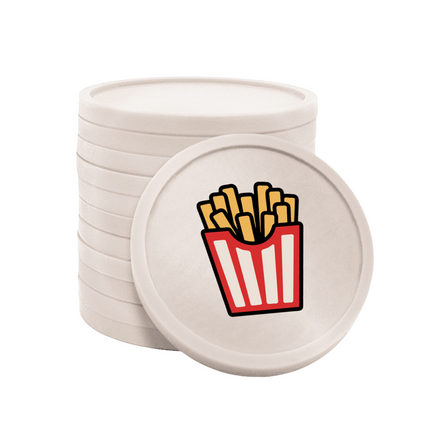 Wertmarken Chips Pommes - 100 Stück