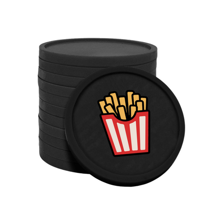 Wertmarken Chips Pommes - 100 Stück