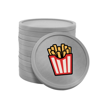 Wertmarken Chips Pommes - 100 Stück