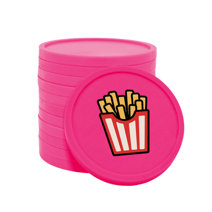 Wertmarken Chips Pommes - 100 Stück