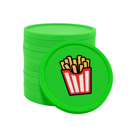 Wertmarken Chips Pommes - 100 Stück