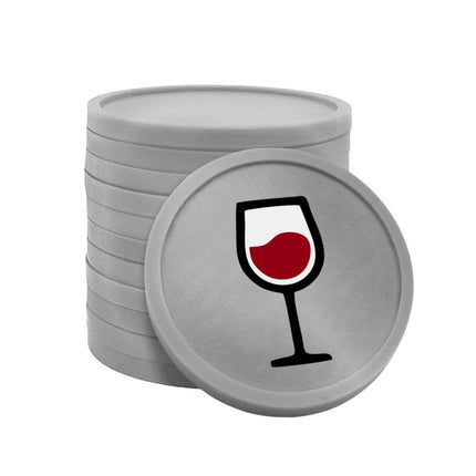 Wertmarken Chips Weinglas - 100 Stück