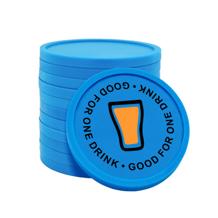 Wertmarken Chips One drink - 100 Stück