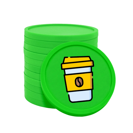 Wertmarken Chips Kaffeebecher - 100 Stück