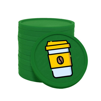 Wertmarken Chips Kaffeebecher - 100 Stück