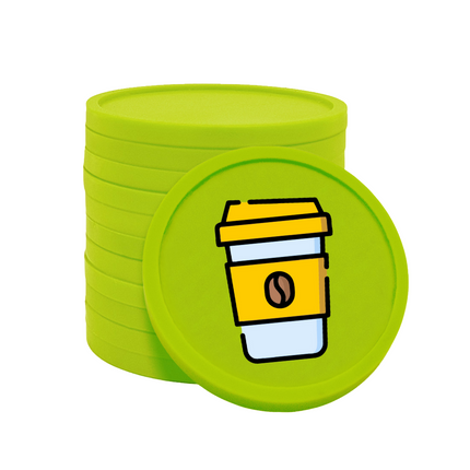 Wertmarken Chips Kaffeebecher - 100 Stück