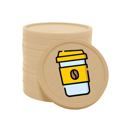 Wertmarken Chips Kaffeebecher - 100 Stück