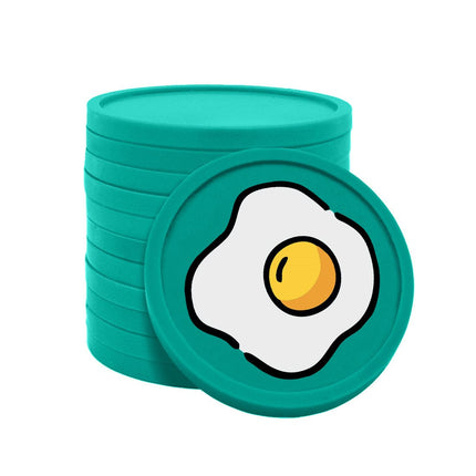 Wertmarken Chips Spiegelei - 100 Stück