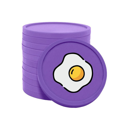 Wertmarken Chips Spiegelei - 100 Stück