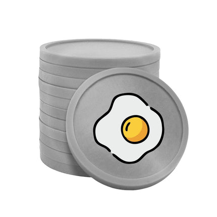 Wertmarken Chips Spiegelei - 100 Stück