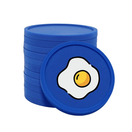 Wertmarken Chips Spiegelei - 100 Stück