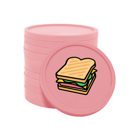 Wertmarken Chips Sandwich - 100 Stück