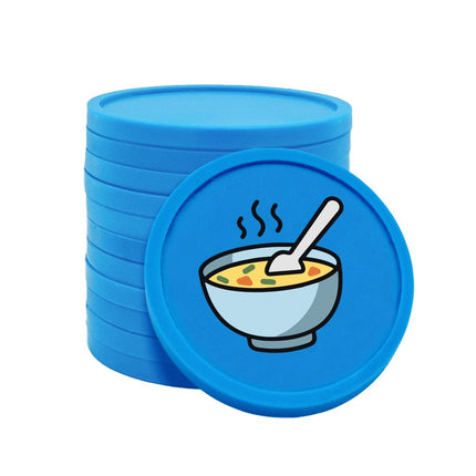 Wertmarken Chips Suppe - 100 Stück