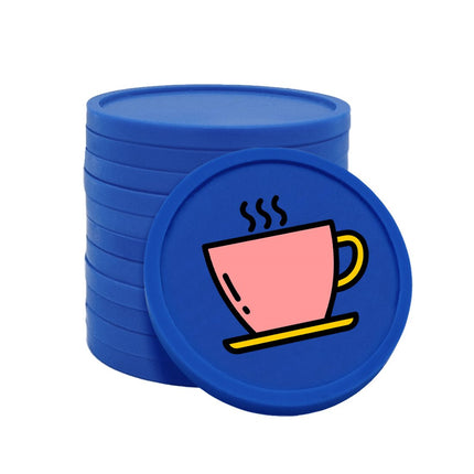 Wertmarken Chips Kaffeetasse - 100 Stück