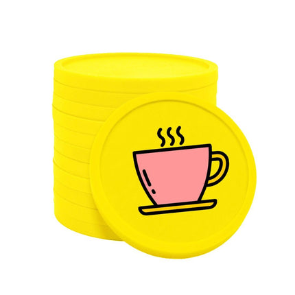 Wertmarken Chips Kaffeetasse - 100 Stück