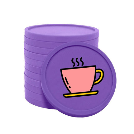 Wertmarken Chips Kaffeetasse - 100 Stück