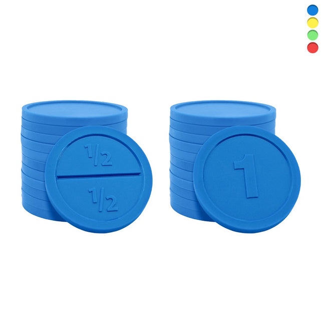 Teilbare Wertmarken Chips Ø29mm - 250 Stück