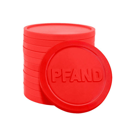 Pfandmarke mit Prägung Ø29 mm - 100 Stück