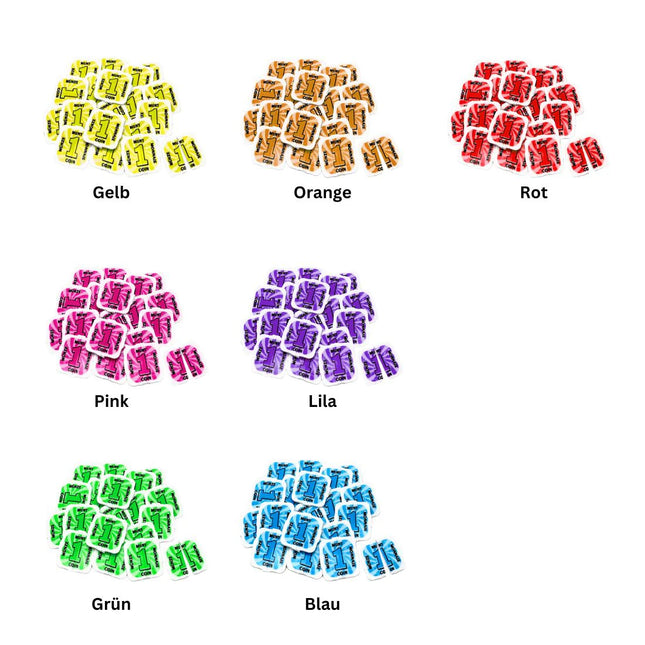 Eventchips Kunststoff - 1000 Stück