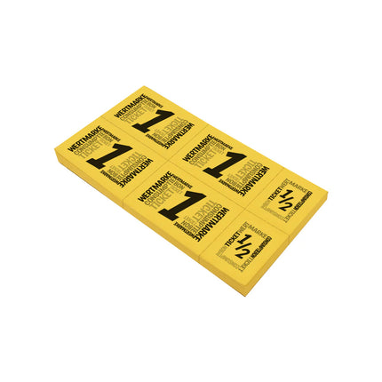 Wertmarken Karte mit 5 Wert-Einheiten - 50 Karten