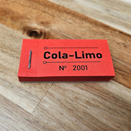Wertmarken Block 'Cola-Limo' - 50 Abrisse