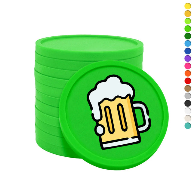 Wertmarken Chips Bierkrug - 100 Stück