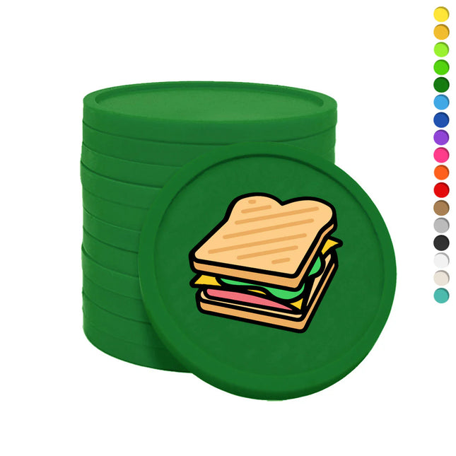 Wertmarken Chips Sandwich - 100 Stück