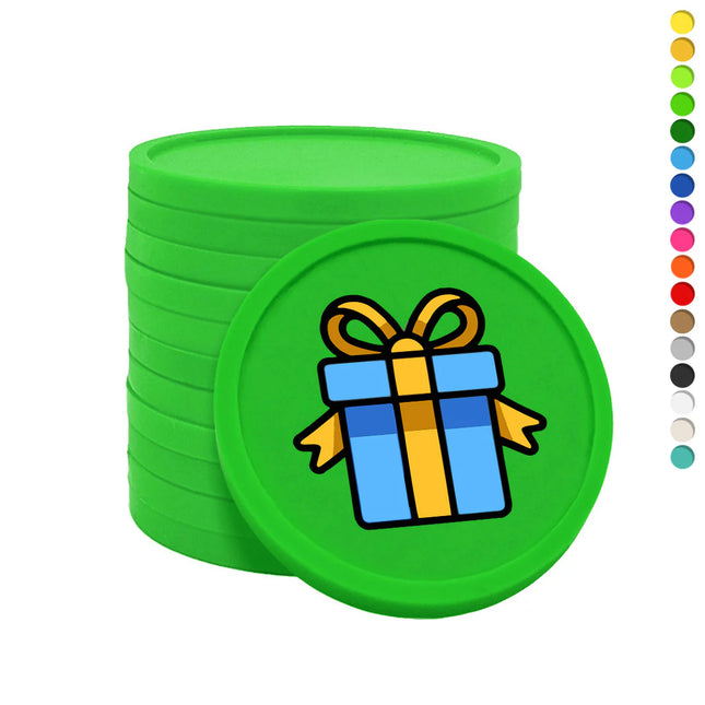 Wertmarken Chips Geschenk - 100 Stück