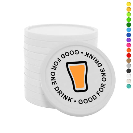 Wertmarken Chips One drink - 100 Stück