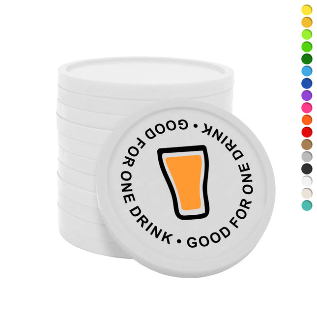 Wertmarken Chips One drink - 100 Stück