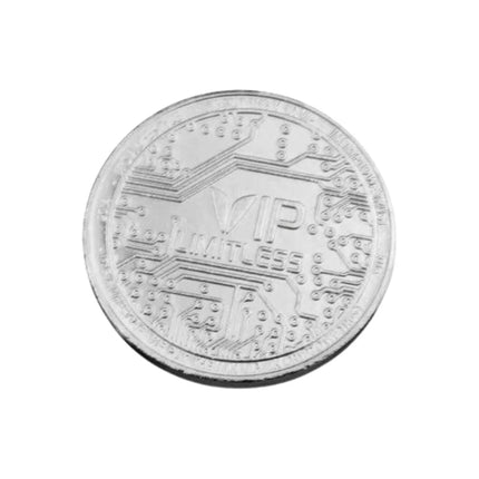 XL VIP-Münze Limitless Ø40mm Stahl vernickelt - 100 Stück