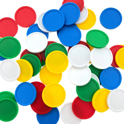 Wertmarken Chips Ø23mm, unbedruckt - 100 Stück