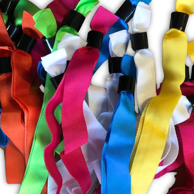 Einlassbänder Textil, einfarbig - pro 100 Stück