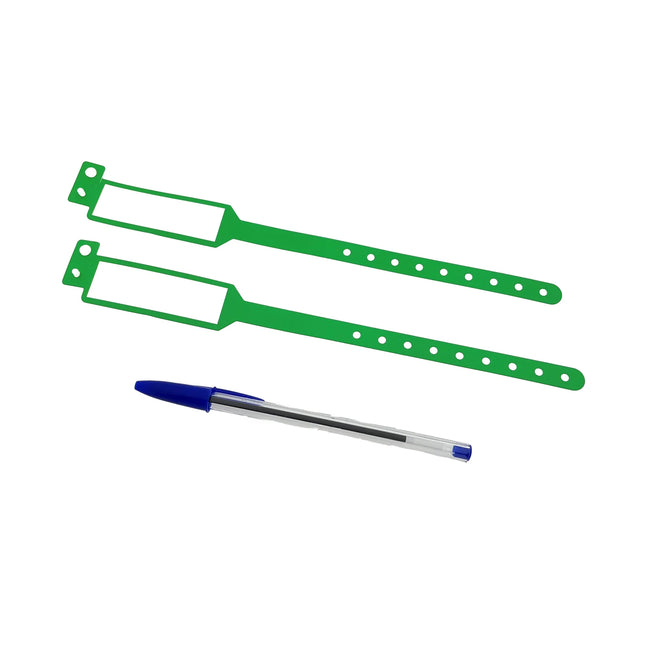 Kunststoff Einlassbänder, beschreibbar - pro 100 Stück