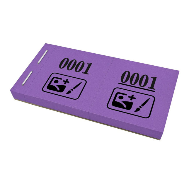 Garderobenummern eigenes Logo - 1000 Abrisse