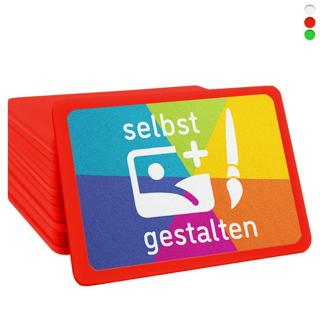 Wertmarken Chips selbst gestalten 85x55mm - 100 Stück