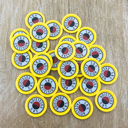 Wertmarken Chips selbst gestalten Ø23 mm - 100 Stück