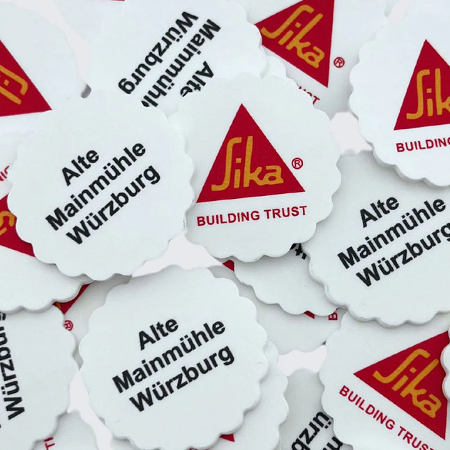 Wertmarken Chips selbst gestalten Wellig - 100 Stück