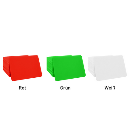 Wertmarken Chips selbst gestalten 85x55mm - 100 Stück