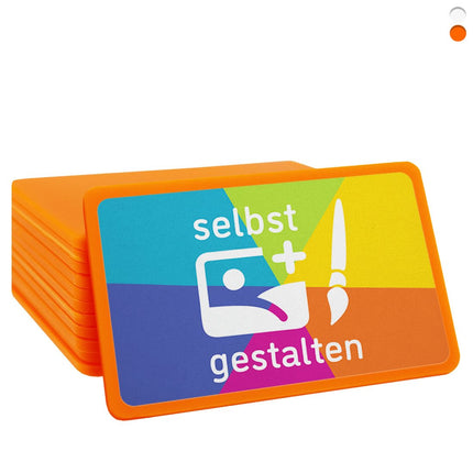 Wertmarken Chips selbst gestalten 64x42mm - 100 Stück