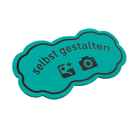 Fahrchips selbst gestalten Wolke, 62 x 32 mm - 1000 Stück