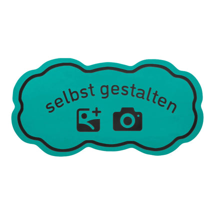 Fahrchips selbst gestalten Wolke, 62x32 mm - 1000 Stück