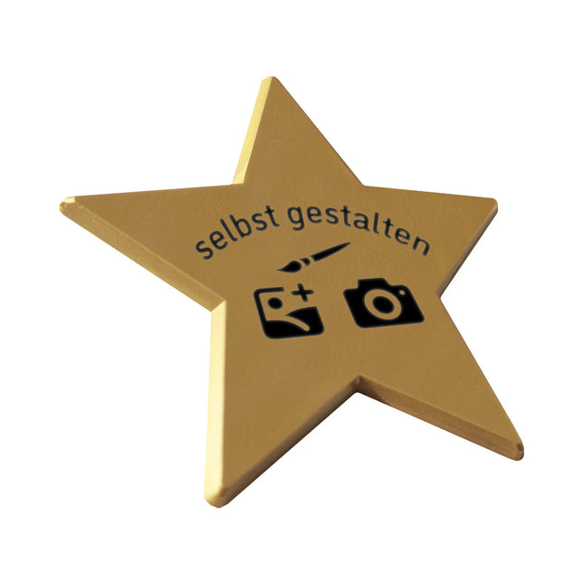 Fahrchips selbst gestalten Stern, 90 x 90 mm - 1000 Stück