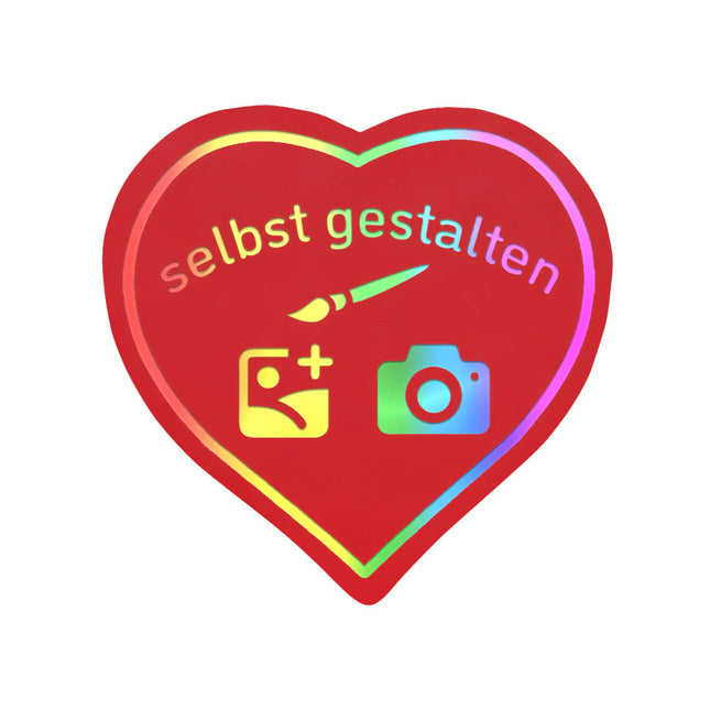 Fahrchips selbst gestalten Herz, 40 x 40 mm - 1000 Stück