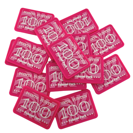 Wertmarken Chips selbst gestalten 50x35mm - 100 Stück