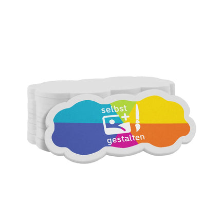 Wertmarken Chips selbst gestalten Wolke - 100 Stück