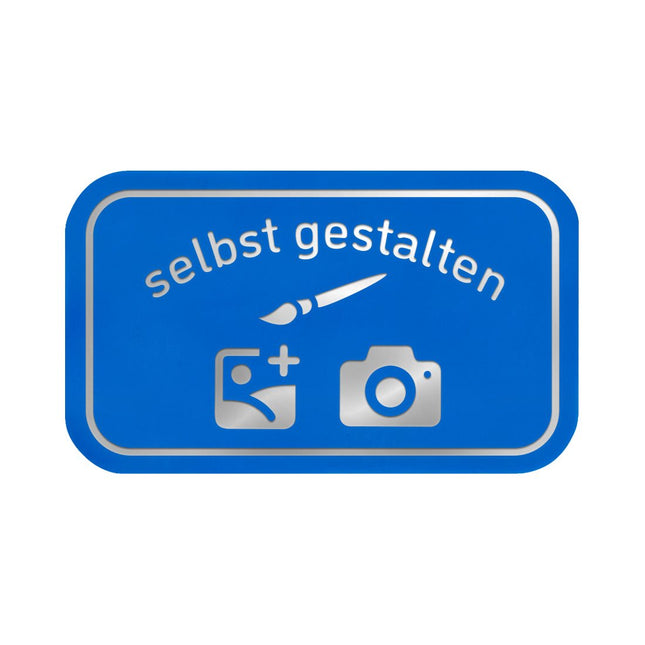 Fahrchips selbst gestalten Rechteck, 50 x 30 mm - 1000 Stück