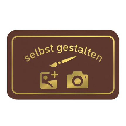 Fahrchips selbst gestalten Rechteck, 85x55 mm - 1000 Stück